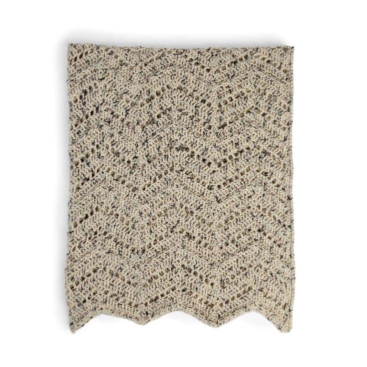 Image for Free Caron Rich Ripple Crochet Afghan Pattern
