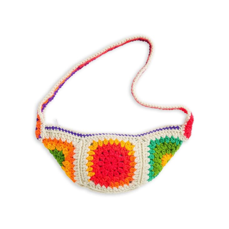 Image for Free Red Heart Crochet Granny Fanny Bag Pattern