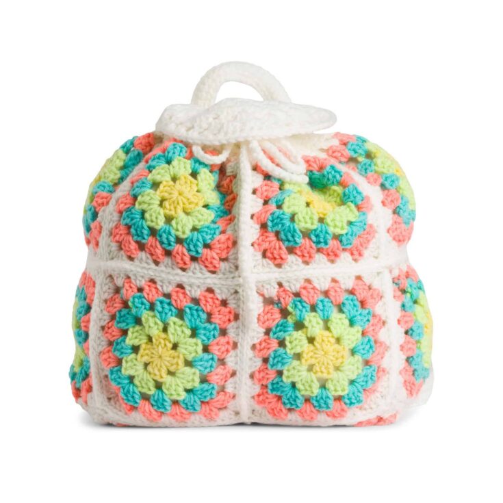 Image for Free Red Heart Crochet Pack A Bunch Backpack Pattern