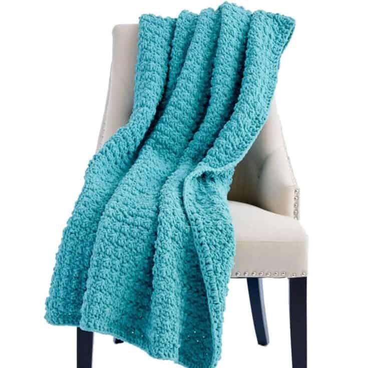 Image for Free Bernat Tiny Bubbles Crochet Blanket Pattern