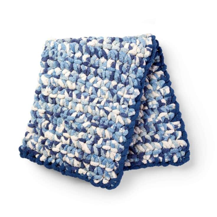 Image for Free Bernat Big Blanket Stitch Crochet Afghan Pattern | Yarnspirations