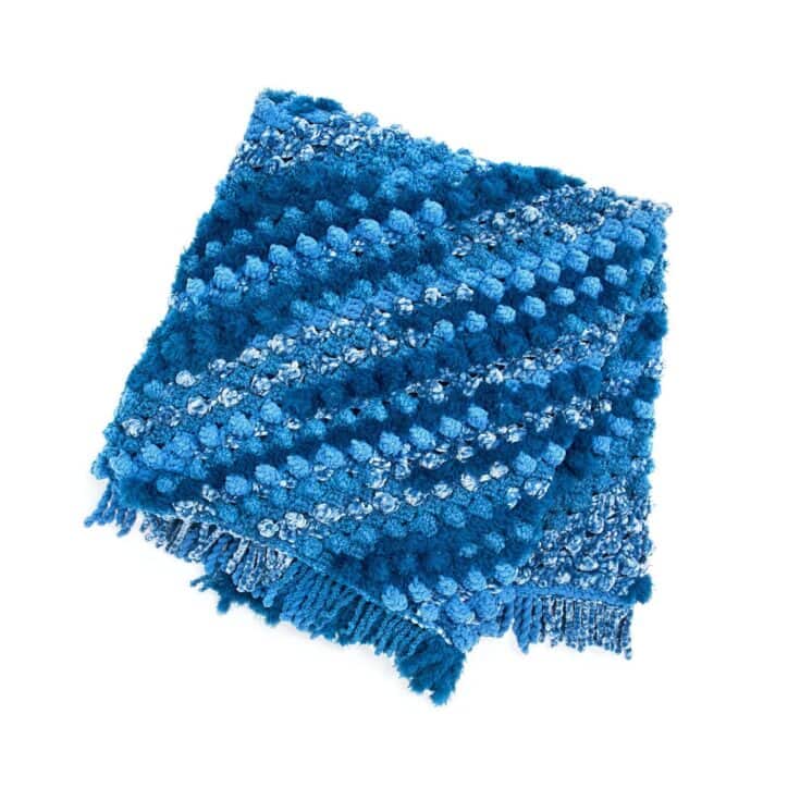 Image for Free Bernat Corner-to-Corner Textures Crochet Blanket Pattern