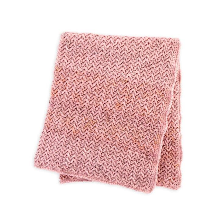 Image for Free Caron Crochet Texture Boost Blanket Pattern | Yarnspirations