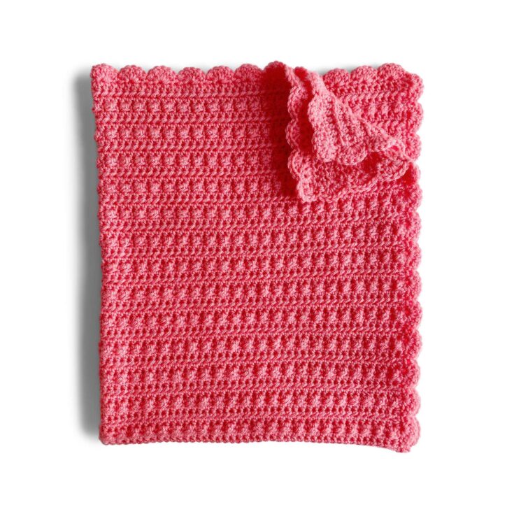 Image for Free Easy Red Heart Crochet Sweet Berries Baby Blanket Pattern | Yarnspirations
