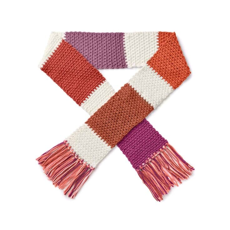 Image for Caron X Pantone Crochet Color Swatch Scarf