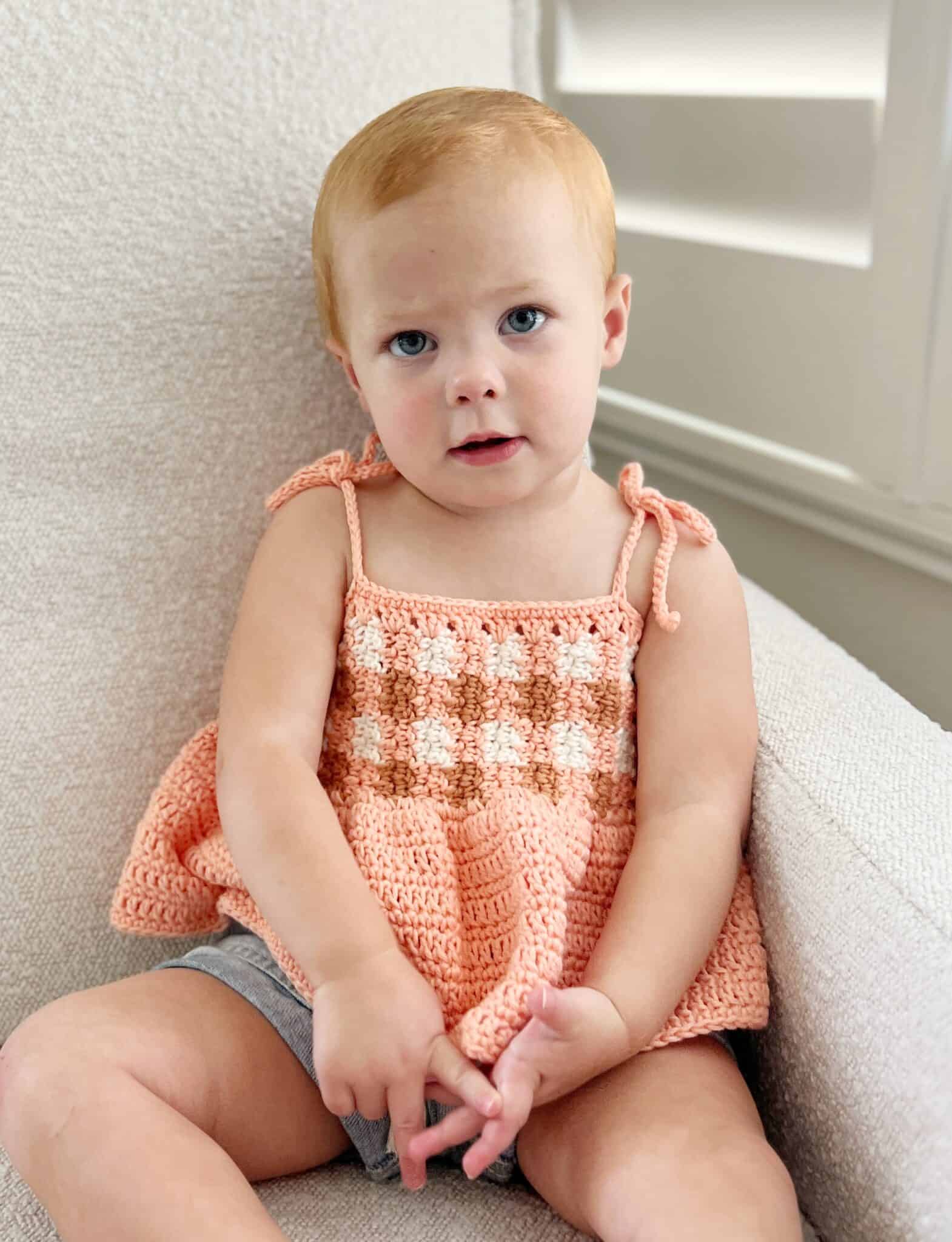 Crochet Ruffle Rows Baby Blanket - Daisy Farm Crafts
