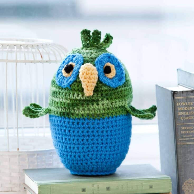 Image for Free Easy Red Heart Ollie The Owl Crochet Pattern | Yarnspirations