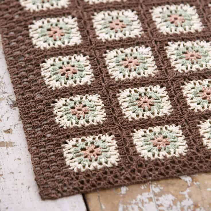 Image for Free Aunt Lydia's Autumn Tones Table Runner Crochet Pattern