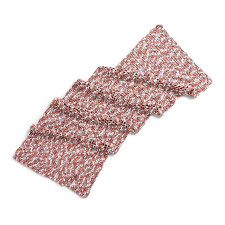 Image for Free Easy Caron Lacy Zig Zag Crochet Shawl Pattern