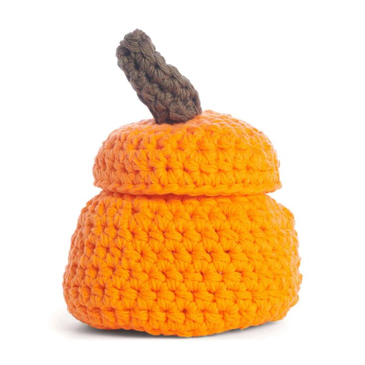 Image for Free Easy Lily Little Pumpkin Jar Crochet Pattern
