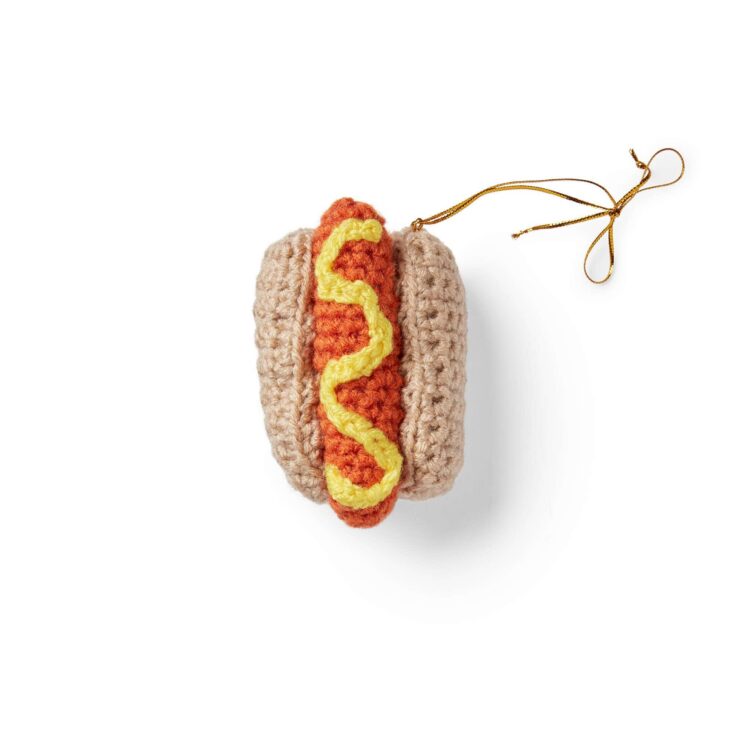 Image for Red Heart Hot Dog Ornament