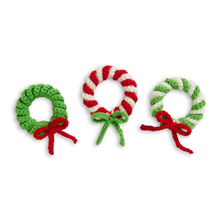 Image for Red Heart Crochet Wreath Ornament