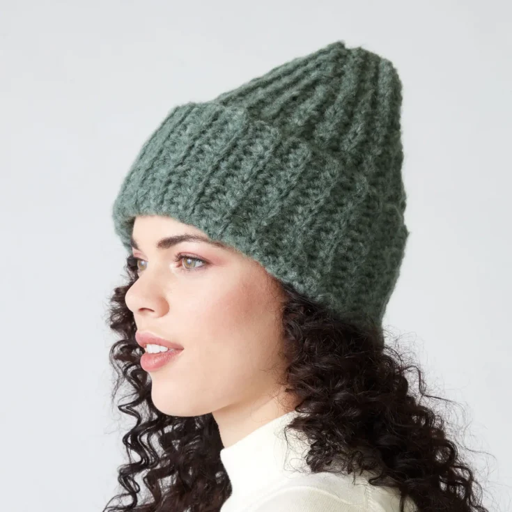Image for Patons Corrugated Crochet Hat