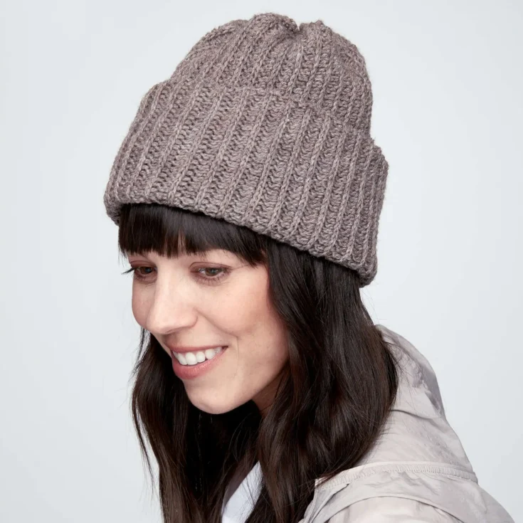 Image for Patons Classic Ribbed Crochet Beanie