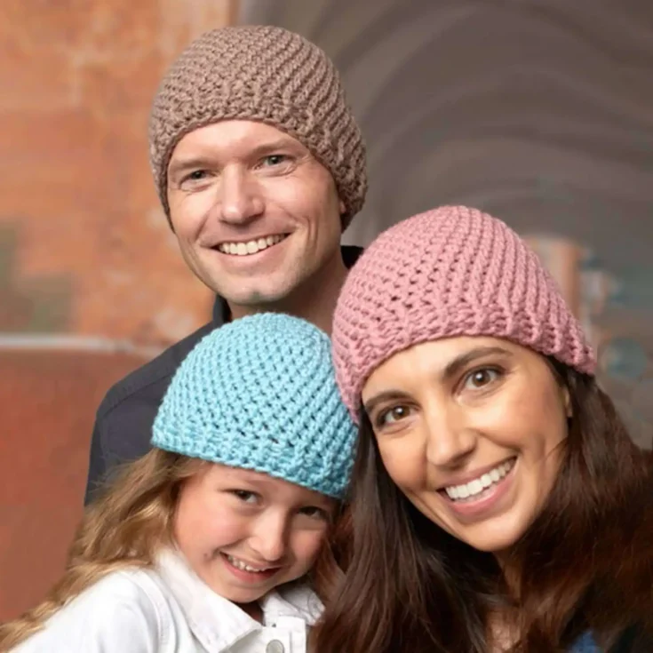 Image for Red Heart Crochet Hats To Give