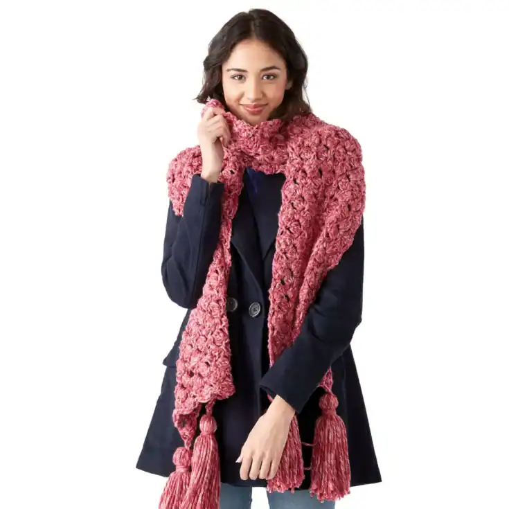 Image for Bernat Pump Up The Volume Crochet Scarf