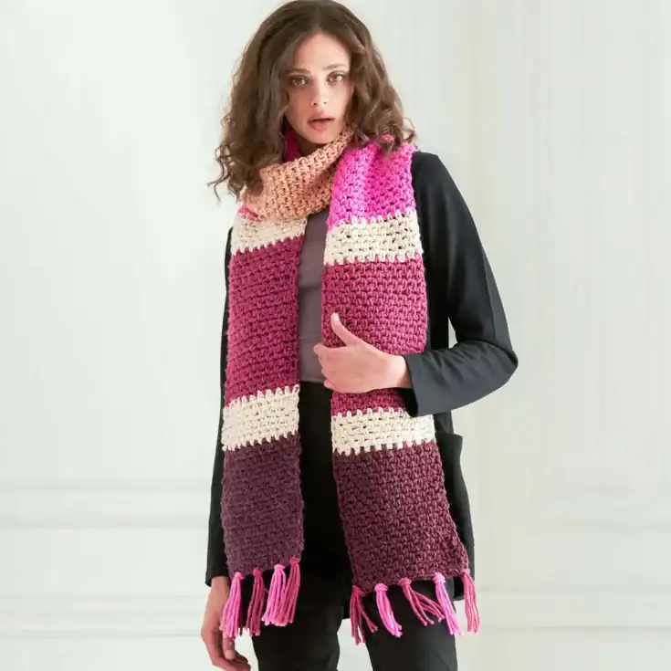 Image for Caron Dippty Doo Crochet Scarf