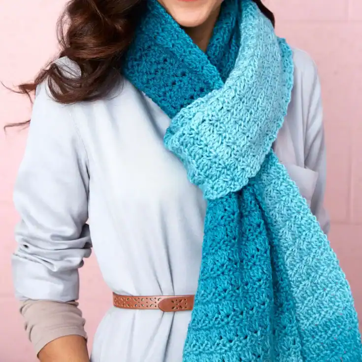 Image for Red Heart Cici's Ombre Super Scarf 
