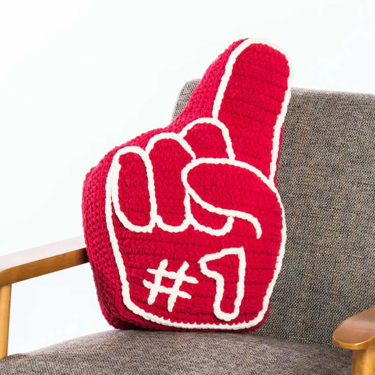Image for Bernat #1 Fan Crochet Pillow
