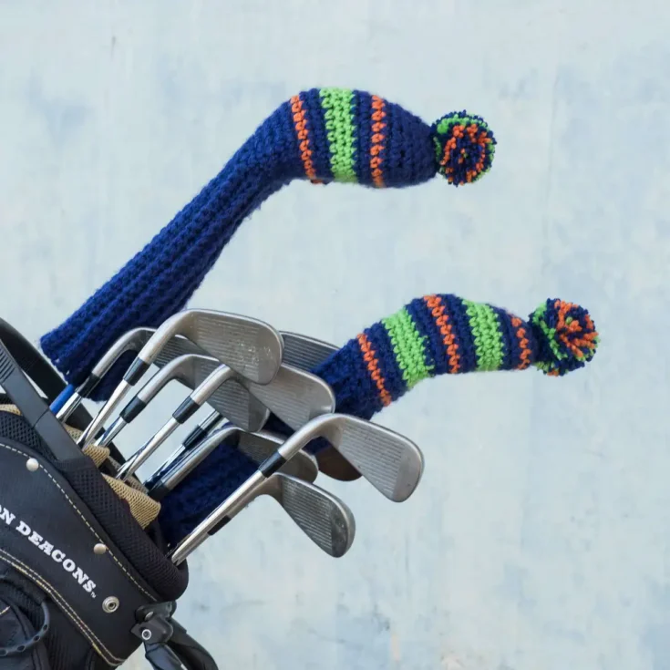 Image for Red Heart Crochet Golf Headcovers