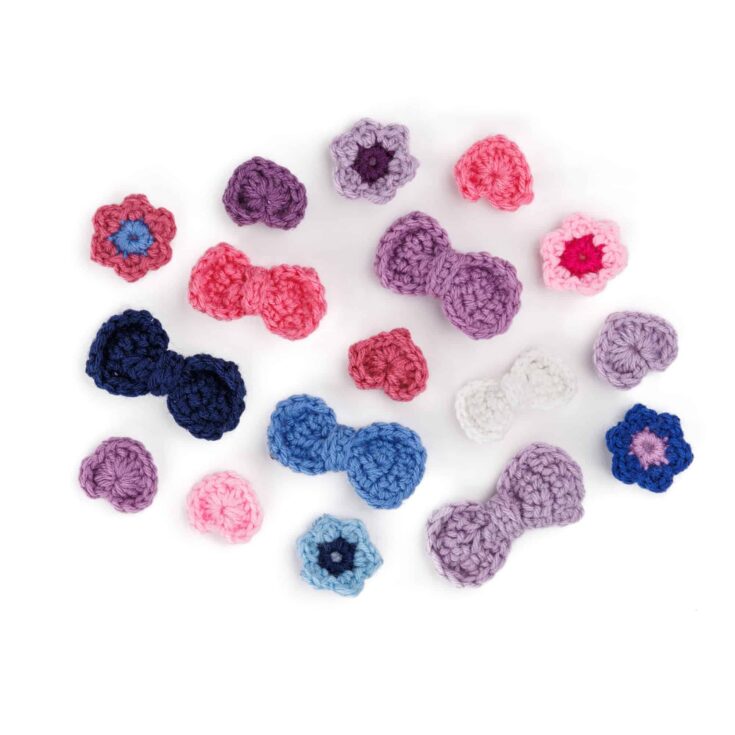 Image for Easy Red Heart Bag Charms Pattern