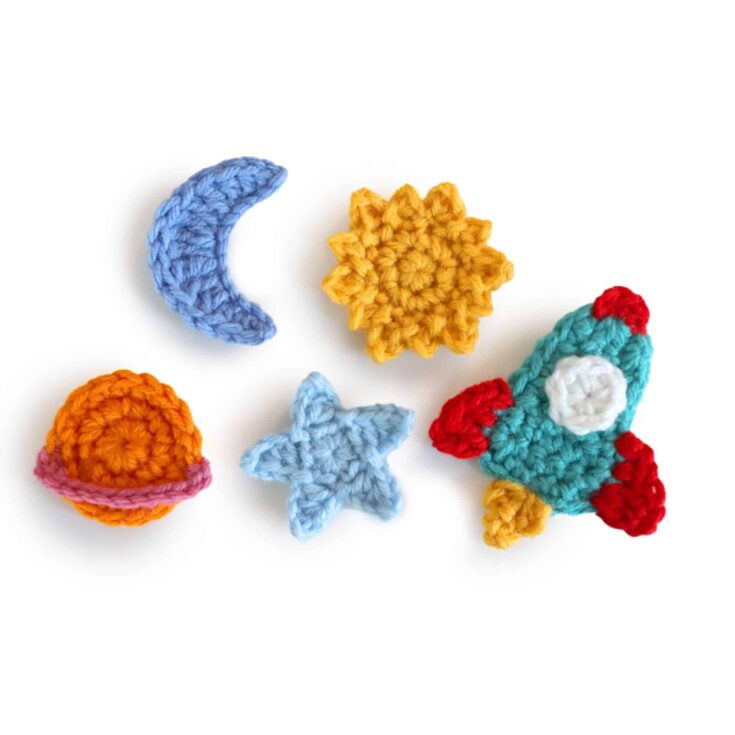 Image for Red Heart Galaxy Bag Charms Pattern