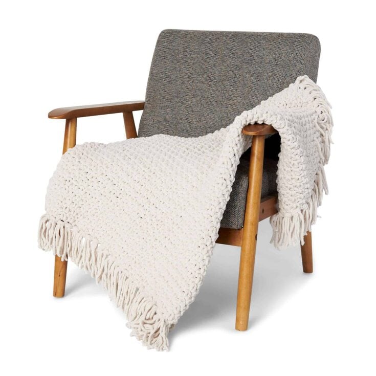 Image for Bernat Misty Moss Stitch Lapghan Crochet Pattern