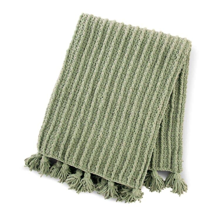 Image for Bernat Bar Stitch Blanket Crochet Pattern