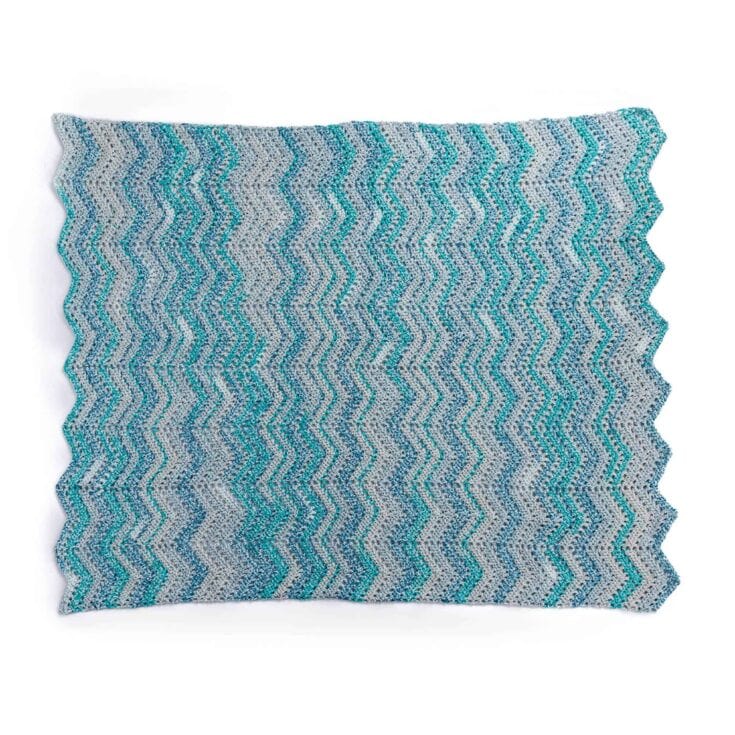 Image for Bernat Eyelet Waves Crochet Blanket