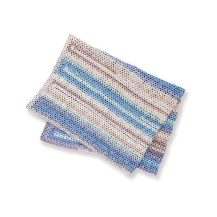 Image for Caron Crochet Summer Lace Throw Pattern