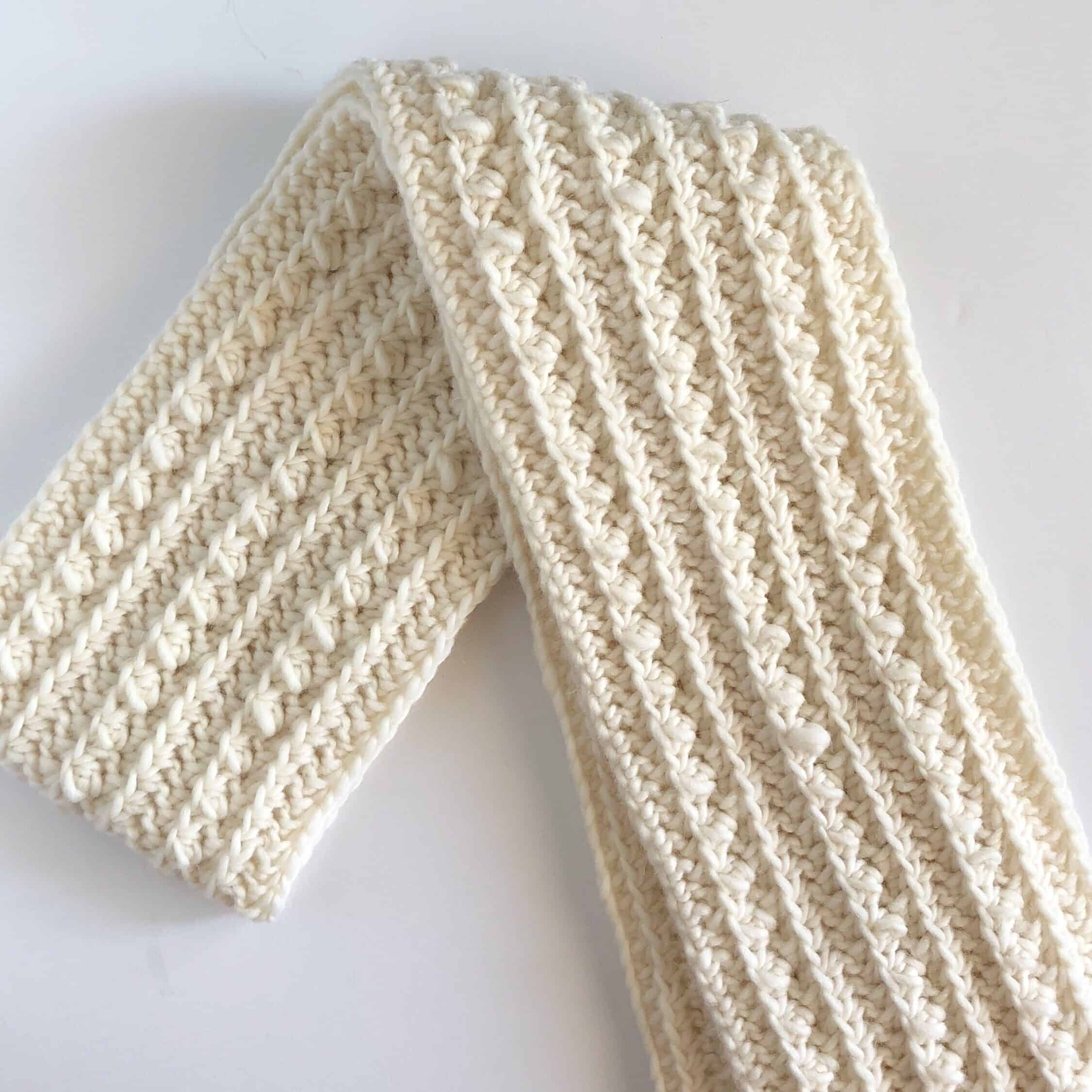 crochet scarf