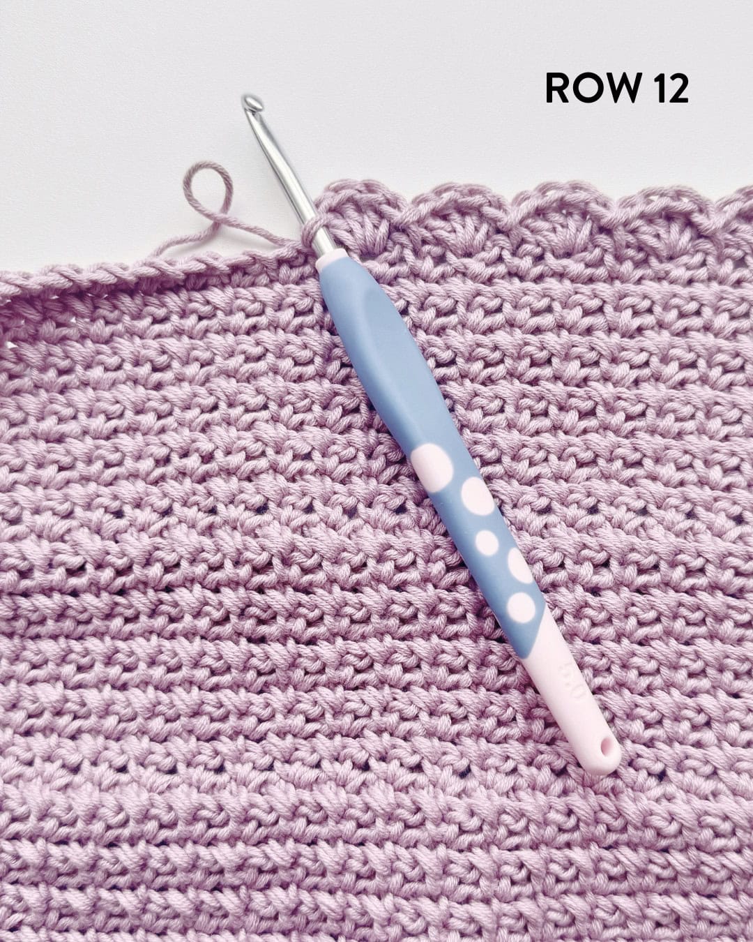 Crochet Ruffle Rows Baby Blanket - Daisy Farm Crafts