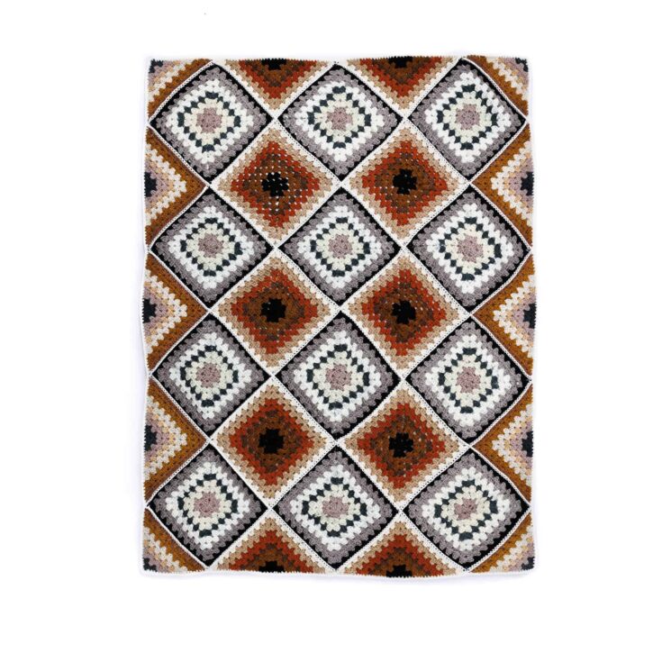 Image for Red Heart Tilted Treasures Crochet Blanket