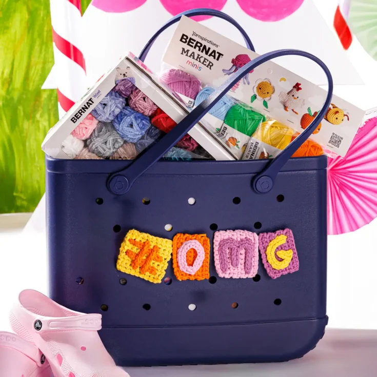 Image for Bernat Crochet Letter Know Bag Charms