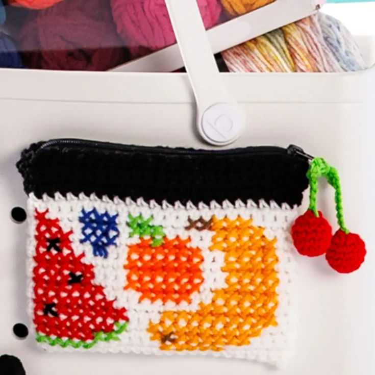 Image for Red Heart Crochet Pack a Punch Pouch