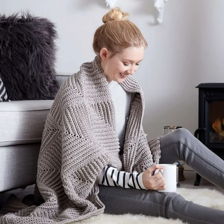 Image for Mighty Ridge Crochet Afghan