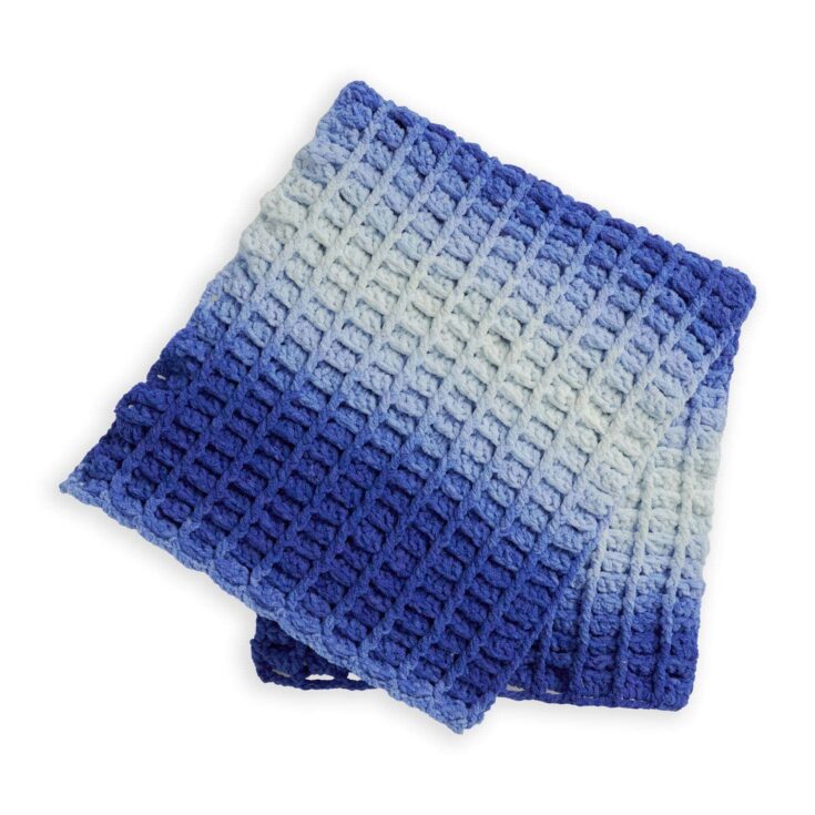 Image for Faded Bricks Crochet Blanket