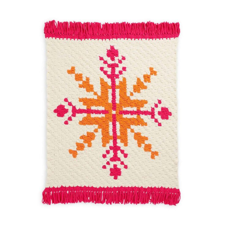 Image for C2C Happy Snowflake Crochet Blanket