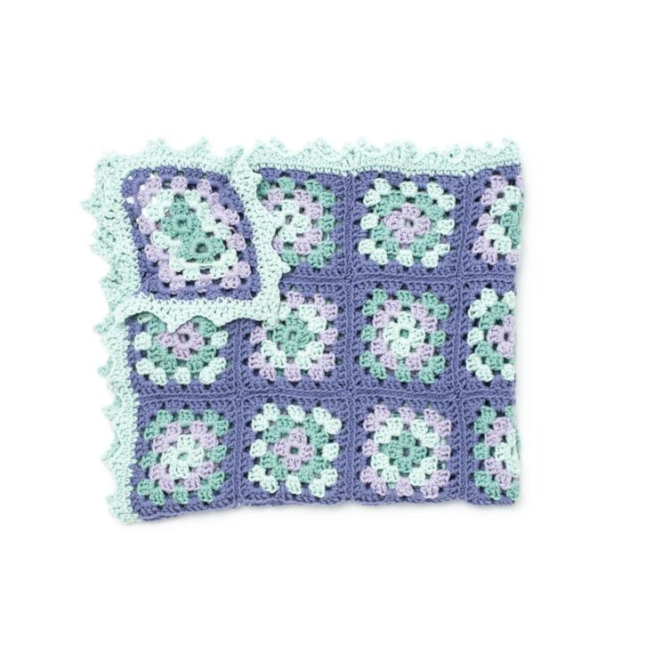 Image for Lullaby Granny Square Crochet Baby Blanket