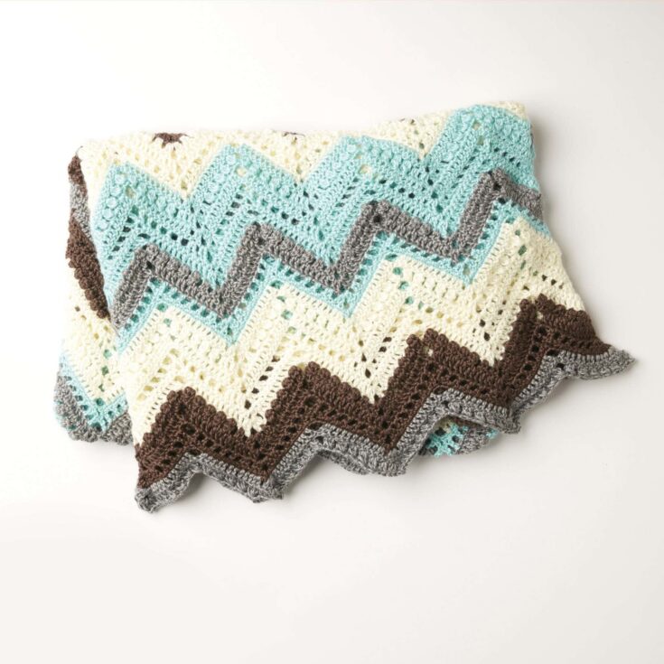 Image for Cabin In the Woods Crochet Afghan