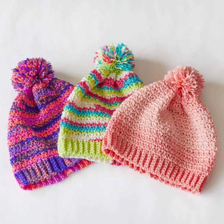 Image for Red Heart Crochet Stripes Hat