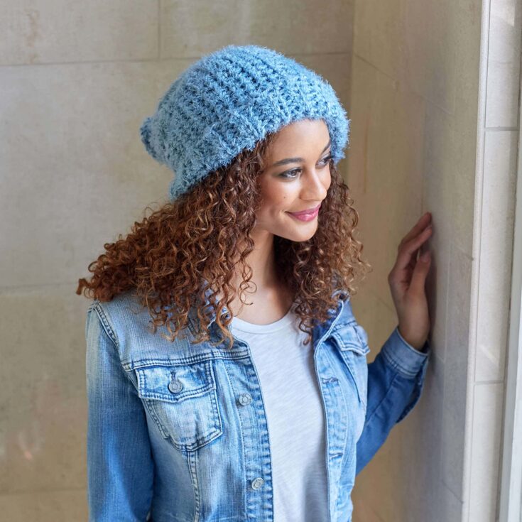 Image for Red Heart Simply Slouchy Crochet Hat