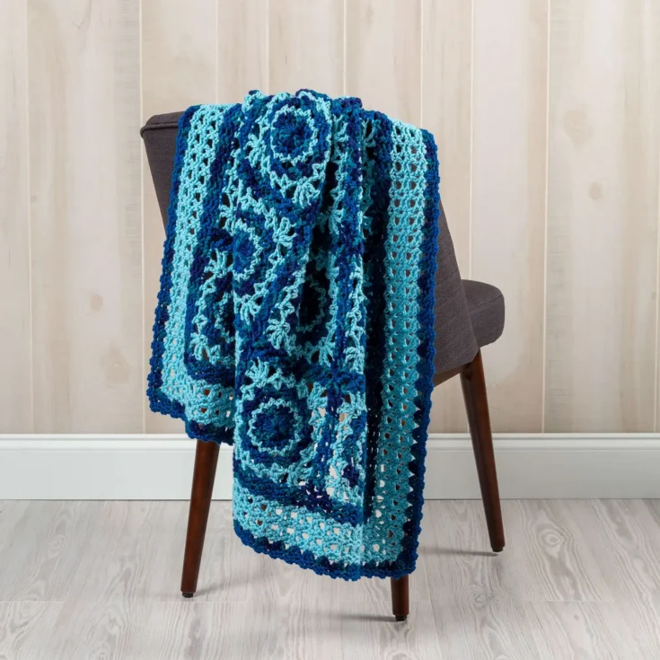 Image for Blue Skies Crochet Throw