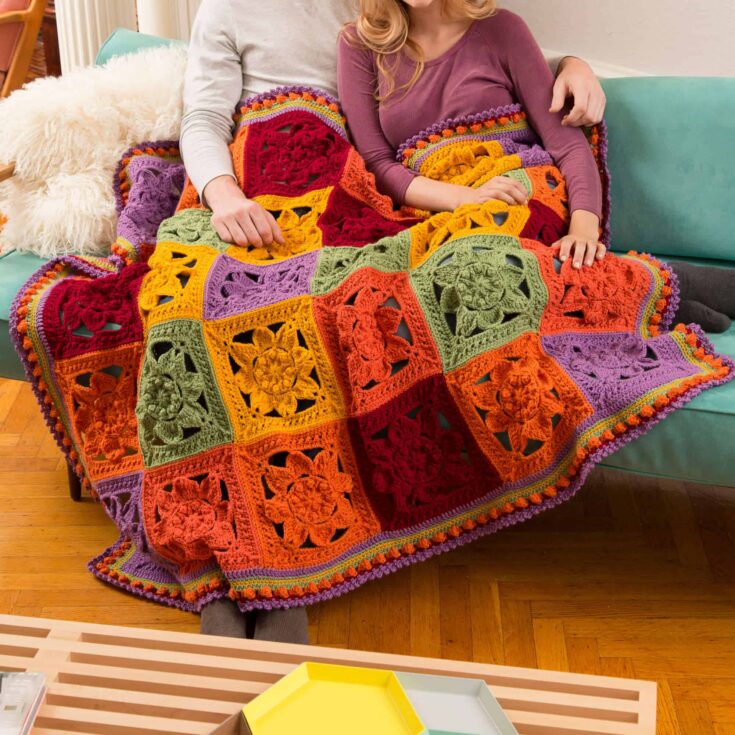 Image for Fabulous Fall Crochet Throw