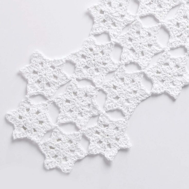 Image for Bernat Starflake Crochet Table Runner