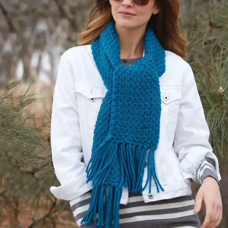 Image for Patons Crochet Effortless Scarf