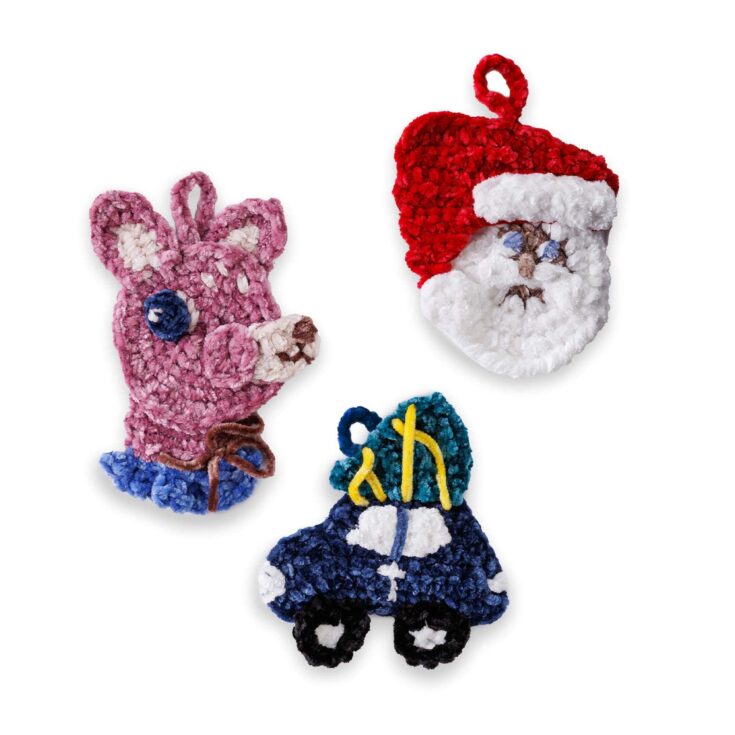 Image for Bernat Vintage Whimsy Crochet Christmas Ornaments