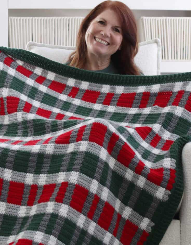 Image for Christmas Plaid Throw