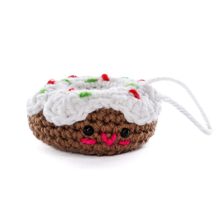 Image for Red Heart Dolly Donut Crochet Ornament