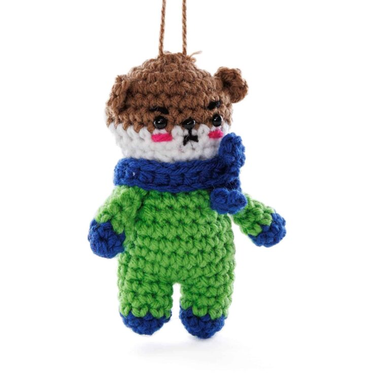 Image for Red Heart Otto the Otter Crochet Ornament